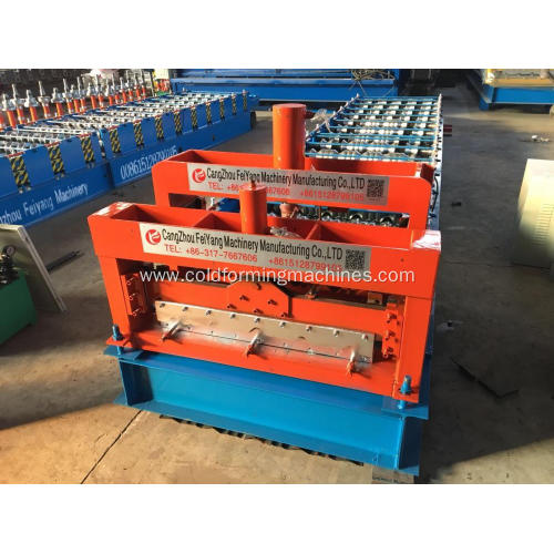 Galvanized metal glazed tile roofing panel sheet machine